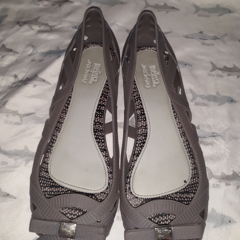 Melissa jason wu jelly flats